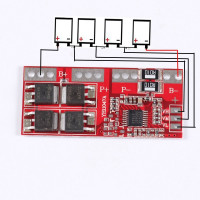 Circuito de Proteccion 18650 4S 15A/12.8-14.4V Circuito de Proteccion 18650 4S 15A/12.8-14.4V