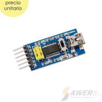 Modulo USB Serial FT232RL (6Pin DTR) Modulo USB Serial FT232RL (6Pin DTR)