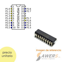 MSP430G2553 MCU 16bit MSP430G2553 MCU 16bit