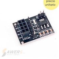 NRF24L01 Zocalo Adaptador 8Pin 5V NRF24L01 Zocalo Adaptador 8Pin 5V