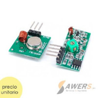 Modulo RF 433Mhz Transmisor y Receptor Modulo RF 433Mhz Transmisor y Receptor
