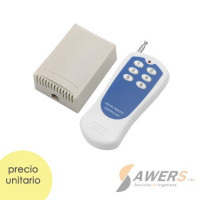Control Remoto RF 6CH Relay 12V (433Mhz) Control Remoto RF 6CH Relay 12V (433Mhz)