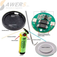 BMS Proteccion Li-ion 1S 4.2V-2.5A BMS Proteccion Li-ion 1S 4.2V-2.5A