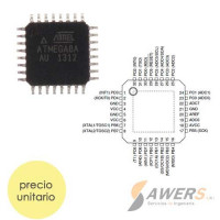 ATmega8 Microcontrolador SMD ATmega8 Microcontrolador SMD
