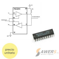 74LS241 DIP-20 Driver de linea octal buffer 3 estados 74LS241 DIP-20 Driver de linea octal buffer 3 estados