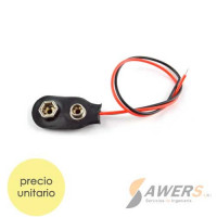 Conector de Bateria de 9V Conector de Bateria de 9V