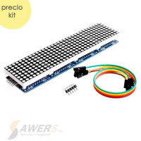 Matriz de led 32*8 + driver MAX7219 Matriz de led 32*8 + driver MAX7219