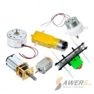 Motor Dc Con Cables 3v A 6v Caja Reductora Robot Pack X 10