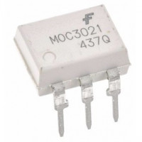 MOC3021 Optoacoplador Salida Triac 400V MOC3021 Optoacoplador Salida Triac 400V