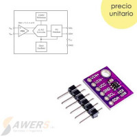 ADS1110 Conversor ADC 16bit 1CH PGA Delta-Sigma ADS1110 Conversor ADC 16bit 1CH PGA Delta-Sigma