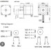 NEMA34 Stepper Motor 6A 8.70N.m (eje simple)