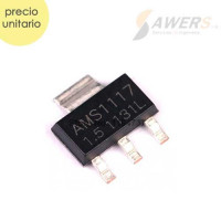 AMS1117 Regulador de voltaje SMD 1.5/1.8/3.3/5V AMS1117 Regulador de voltaje SMD 1.5/1.8/3.3/5V