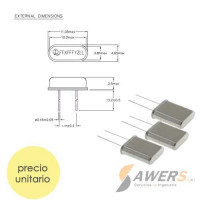 XT 20 Mhz Dip Oscilador de Cristal de Cuarzo XT 20 Mhz Dip Oscilador de Cristal de Cuarzo