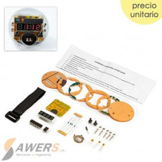 Reloj Digital Pulsera (Kit para armar)