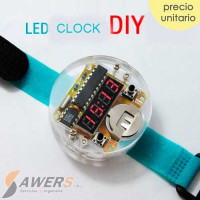 Reloj Digital Pulsera (Kit para armar) Reloj Digital Pulsera (Kit para armar)