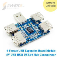 Concentrador HUB USB 2.0 4CH GL850G Concentrador HUB USB 2.0 4CH GL850G