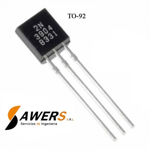 2N3904 Transistor NPN  60V 300Mhz 200hFE