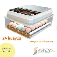 Incubadora de huevos automatica - 24 unid. 220VAC Incubadora de huevos automatica - 24 unid. 220VAC