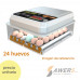 Incubadora de huevos automatica - 24 unid. 220VAC