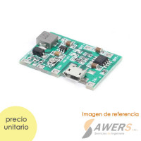 TP4056+ Cargador de bateria de litio 1S salida Boost 5-24V TP4056+ Cargador de bateria de litio 1S salida Boost 5-24V