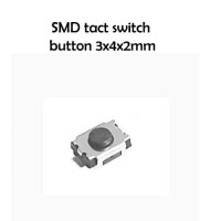 Pulsador 3x4x2mm SMD Pulsador 3x4x2mm SMD