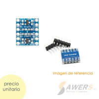 Conversor Nivel Logico 3.3-5V 2-CH Conversor Nivel Logico 3.3-5V 2-CH