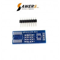 Zocalo PCB DIP8 a SOP16/8 Zocalo PCB DIP8 a SOP16/8