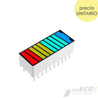 Barled 10 segmentos (indicador de nivel bateria) Barled 10 segmentos (indicador de nivel bateria)