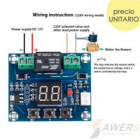 XH-M214 Control de riego via humedad de suelo XH-M214 Control de riego via humedad de suelo