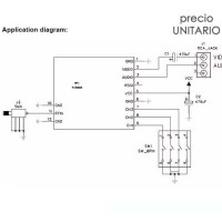 RX5808 Boscam Receptor de audio y video FPV RX5808 Boscam Receptor de audio y video FPV