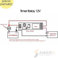 Temporizador YYC-2 0-999min Relay 24V + Case Temporizador YYC-2 0-999min Relay 24V + Case