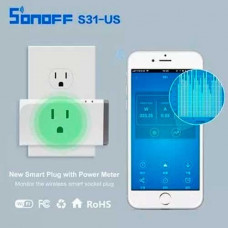 Sonoff S31 WiFi Smart Socket + Medidor de potencia 110V-15A