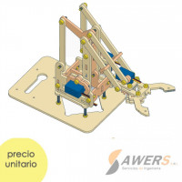 Brazo Robotico Didactico V1.1 +4xServos SG90 Brazo Robotico Didactico V1.1 +4xServos SG90