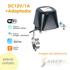 Tuya Smart controlador de Valvula de agua y gas WiFi 12v-1A