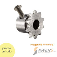 Polea piñon Motor Sincrono KTY ID=8mm 10Dientes Polea piñon Motor Sincrono KTY ID=8mm 10Dientes