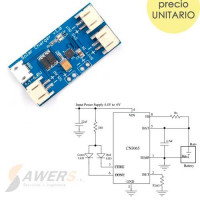 CN3065 Carga Solar 6V para Lipo 3.7V 0.5A CN3065 Carga Solar 6V para Lipo 3.7V 0.5A
