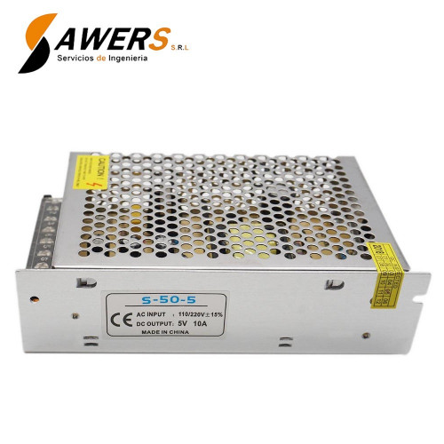 Fuente Switching 5V-10A-50W 220VAC