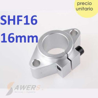 SHF16 Soporte sujetador eje lineal de 16mm SHF16 Soporte sujetador eje lineal de 16mm