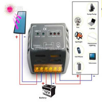 CMP12 Controlador de Carga Solar 12V-10A CMP12 Controlador de Carga Solar 12V-10A
