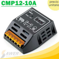CMP12 Controlador de Carga Solar 12V-10A CMP12 Controlador de Carga Solar 12V-10A