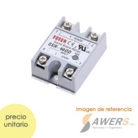 Relay estado solido SSR-60DD 110VDC 60A Relay estado solido SSR-60DD 110VDC 60A