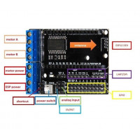 ESP8266 Motor Shield para NodeMCU CP2102 ESP8266 Motor Shield para NodeMCU CP2102