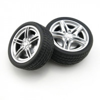 2xRueda engomada compatible Pololu 40x15mm 2xRueda engomada compatible Pololu 40x15mm