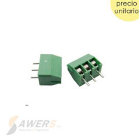 Bornera KF350 de 3pin 3.5mm 300V-10A Bornera KF350 de 3pin 3.5mm 300V-10A