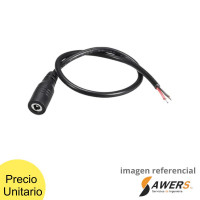 Cable de Alimentacion  2.1x5.5mm Hembra CCTV Cable de Alimentacion  2.1x5.5mm Hembra CCTV