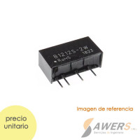 B1212S-2W Conversor de aislamiento 12DC-12DC 167mA B1212S-2W Conversor de aislamiento 12DC-12DC 167mA