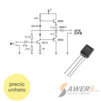 S8550 Transistor PNP 40V 150Mhz 300hFE S8550 Transistor PNP 40V 150Mhz 300hFE