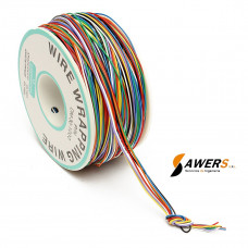 Cable flexible AWG30 Rollo 8 colores - 250Mt