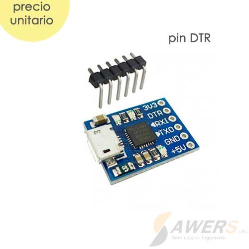 Modulo USB Serial TTL CP2102 (6Pin DTR)