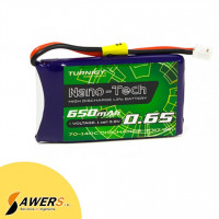 Bateria Lipo 3.8V 650mAh 70C Nano Tech Bateria Lipo 3.8V 650mAh 70C Nano Tech